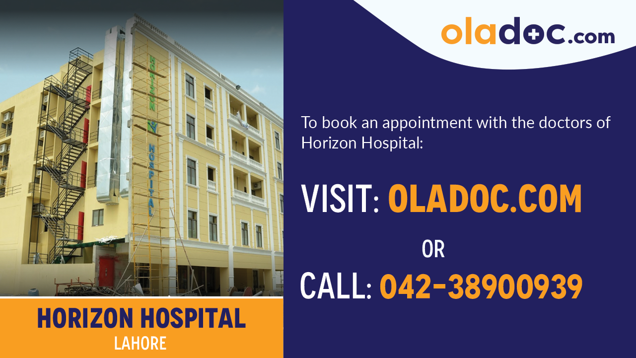 Book Appointment With Doctors at Horizon Hospital Lahore